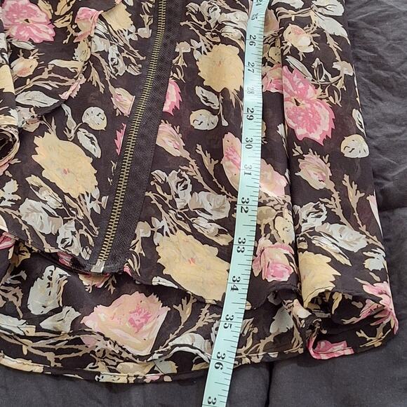 Reformed Dress Women Large Sheer Floral Cottagecore Prairiecore Farmcore Country - Picture 8 of 9